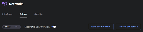 Automatic Configuration