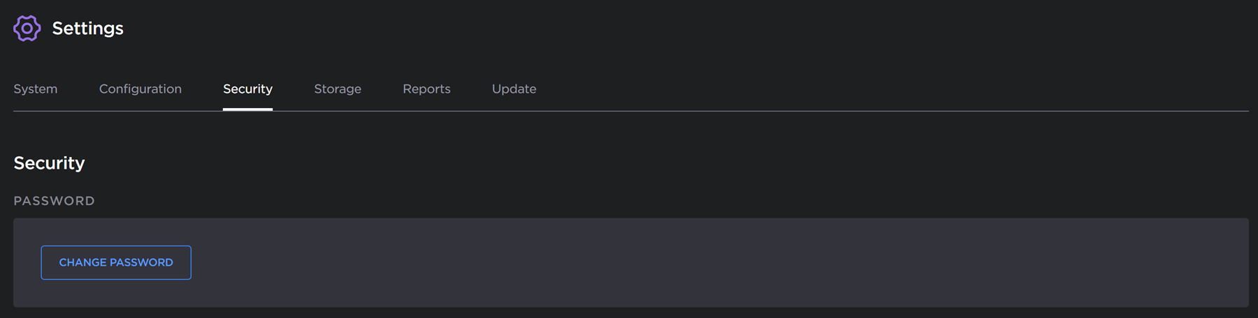 Security Options