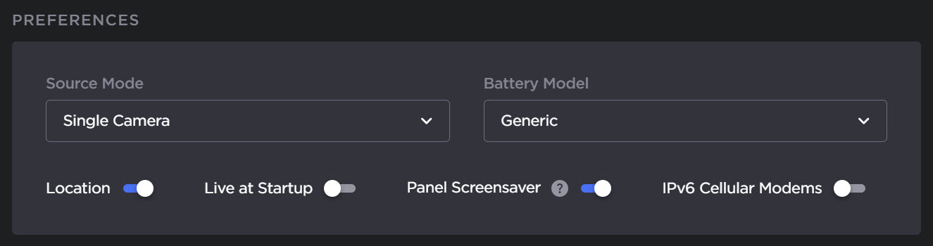 IPv6 toggle