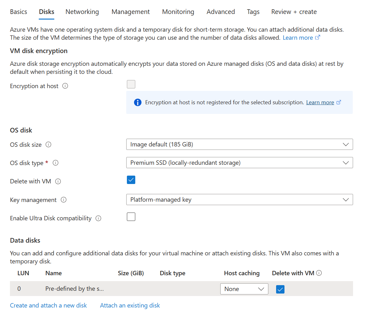 Azure Disks