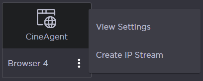 Browser Asset Options