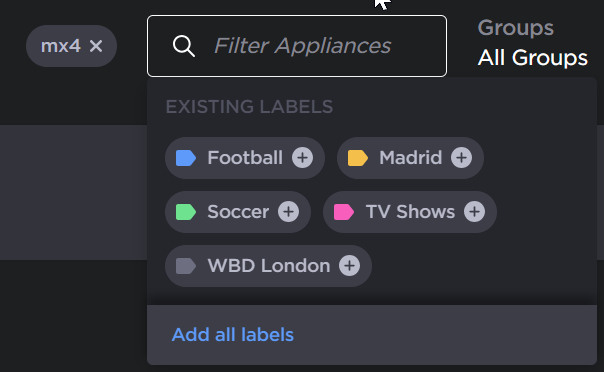 Search Appliances