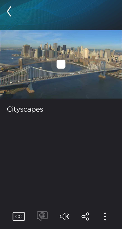 Standalone Video Player in Portrait Orientation