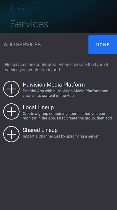 Add Service Popup