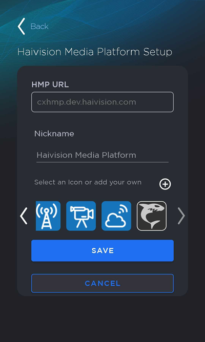 HMP Nickname and Icon
