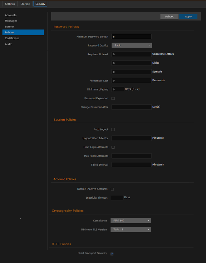 MXE_Admin_Sec_Policies_DISA.png