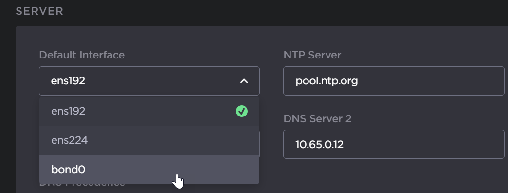 Default Interface