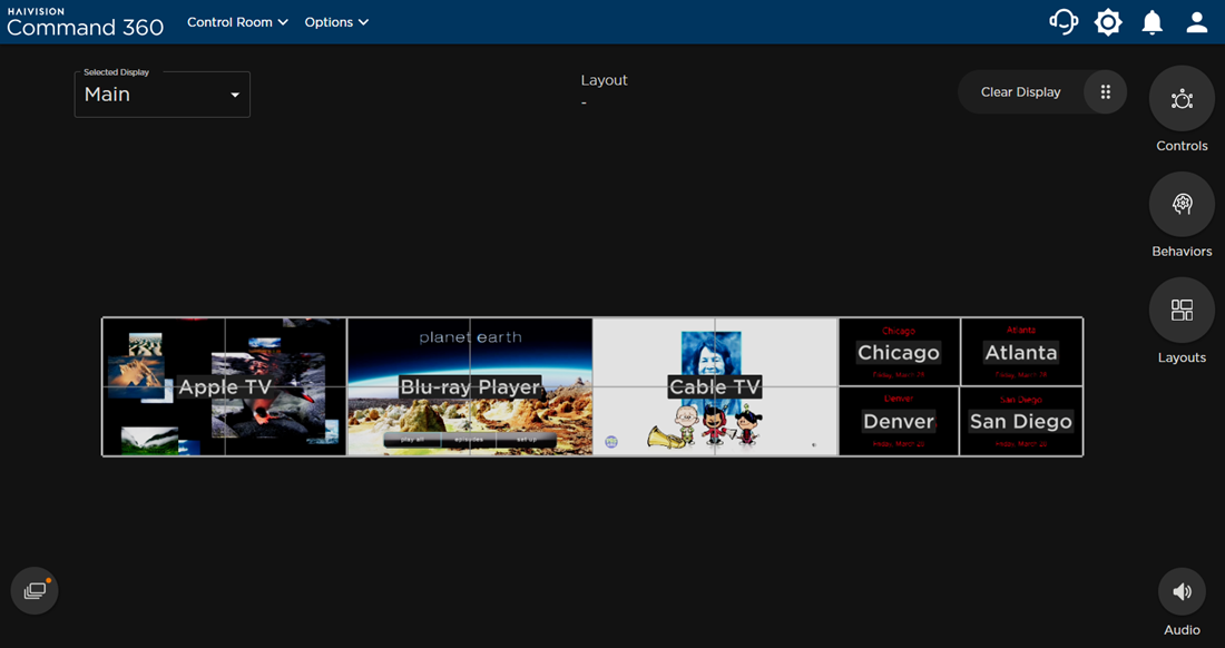 Display with Augmented Live View Applied