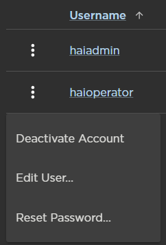 Account Options
