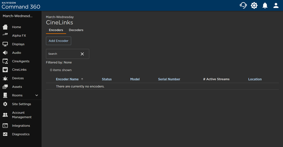 CineLinks Page