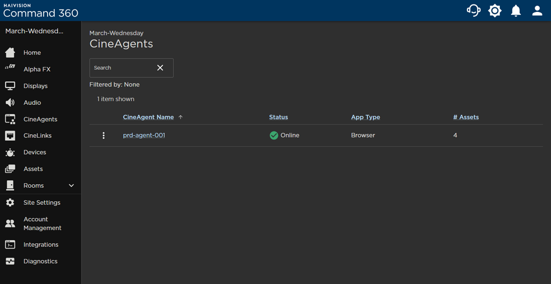 CineAgents Page