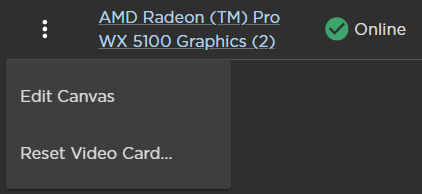 Online Video Card Options