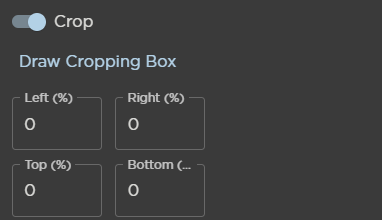 Default Crop Options