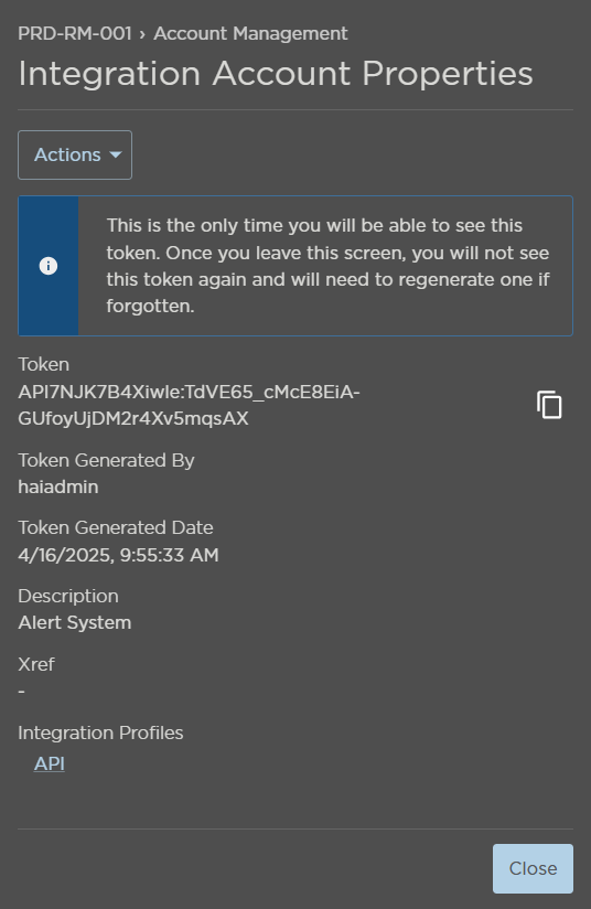 Integration Account Properties