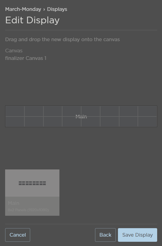 Display Allocation