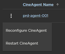 CineAgent Options