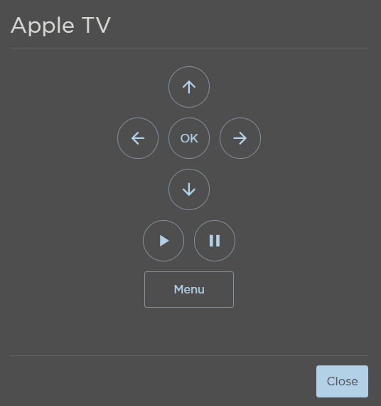 Test Device Panel