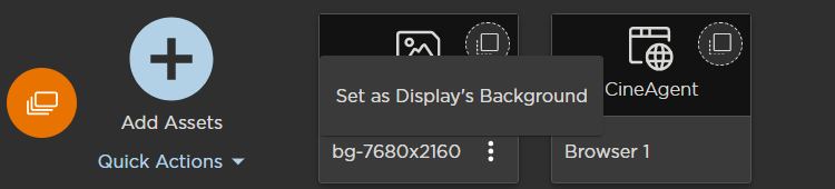 Image Asset Option