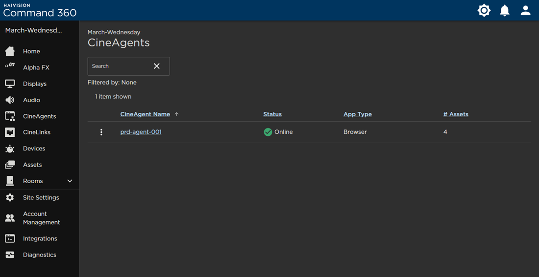 CineAgents Page