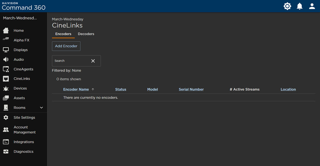 CineLinks Page