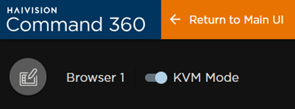 KVM Mode Toggle
